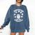 Education Is Freedom History Books African Pride Women Comfort Colors Sweatshirt Blue Jean