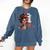 Education Is Freedom History Month Teacher Books Afro Comfort Colors Sweatshirt Blue Jean Education Is Freedom History Month Teacher Books Afro Comfort Colors Sweatshirt Blue Jean