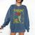 Elder Emo Club Emo Gothic Music Nostalgia Comfort Colors Sweatshirt Blue Jean