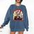 Elder Emo Grandma Nana Be Patient With Me I'm From The 1900s Comfort Colors Sweatshirt Blue Jean