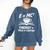 EMC2 Energy Milk x Coffee Science Book Math Lover Comfort Colors Sweatshirt Blue Jean