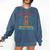 Emotionally Recovering From A Book Frog Comfort Colors Sweatshirt Blue Jean