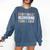Emotionally Recovering From a Book Reading Librarian Comfort Colors Sweatshirt Blue Jean