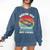 Error 404 Streaming Not Found Nostalgia VHS Retro Tape Comfort Colors Sweatshirt Blue Jean