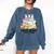 Every Bunny Loves To Read Easter Cute Reading Books Lover Comfort Colors Sweatshirt Blue Jean Every Bunny Loves To Read Easter Cute Reading Books Lover Comfort Colors Sweatshirt Blue Jean