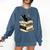 Fantasy Drama Tragedy Cat Book Lover Reading Humor Comfort Colors Sweatshirt Blue Jean