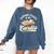 Flipping Pages Is My Cardio Book Lover Reading Bookworm Comfort Colors Sweatshirt Blue Jean