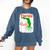 Florida Roots Florida Nostalgia Comfort Colors Sweatshirt Blue Jean