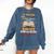 I Was Forced To Put My Book Down And Rejoin Society Book Comfort Colors Sweatshirt Blue Jean