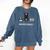 Never Forget Retro Nostalgia Tapes Throwback 80s Premium Tri-Blend Comfort Colors Sweatshirt Blue Jean