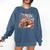 Fox And Book Lover Graphic For Women And Spring Pink Flower Comfort Colors Sweatshirt Blue Jean Fox And Book Lover Graphic For Women And Spring Pink Flower Comfort Colors Sweatshirt Blue Jean