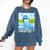Frutiger Aero Aesthetic Tech Water Fishes Monitor Screen Comfort Colors Sweatshirt Blue Jean Frutiger Aero Aesthetic Tech Water Fishes Monitor Screen Comfort Colors Sweatshirt Blue Jean