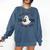 The Only Ghost I Know Is The Holy Ghost Ghost Read Book Comfort Colors Sweatshirt Blue Jean