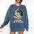 Good Book Is Out Of This World Space Reading Lover Comfort Colors Sweatshirt Blue Jean
