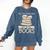 All The Good Men Are In My Books Romance Novel Comfort Colors Sweatshirt Blue Jean