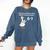 Goose Reading 67 Six Seven Meme Teacher Book Lover Comfort Colors Sweatshirt Blue Jean