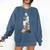 Gothic Librarian Halloween Books Tee For Teachers Comfort Colors Sweatshirt Blue Jean