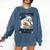 Great Pyrenees Dog Breed Life Is Better With Books And Great Comfort Colors Sweatshirt Blue Jean