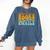 Groovy Born To Read Books Forced To Read Emails Reading Comfort Colors Sweatshirt Blue Jean