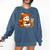 Halloween Ghost Reading Book Lovers Coffee Girl Women Comfort Colors Sweatshirt Blue Jean Halloween Ghost Reading Book Lovers Coffee Girl Women Comfort Colors Sweatshirt Blue Jean