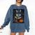 Halloween Girls Boys Cute Wolf Book Pumpkin Kids Halloween Comfort Colors Sweatshirt Blue Jean Halloween Girls Boys Cute Wolf Book Pumpkin Kids Halloween Comfort Colors Sweatshirt Blue Jean