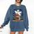 Haunted By My TBR Boo Halloween Book Lover Librarian Comfort Colors Sweatshirt Blue Jean