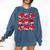 Heart Reading Books Valentine Teacher Boys Girls Book Lover Comfort Colors Sweatshirt Blue Jean Heart Reading Books Valentine Teacher Boys Girls Book Lover Comfort Colors Sweatshirt Blue Jean
