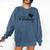 I'd Rather Be Reading Book Lover Bookworm Reading Comfort Colors Sweatshirt Blue Jean