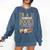 I'm A 10 But I Read Books All Night Bookworm Reader Reading Comfort Colors Sweatshirt Blue Jean