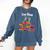 I'm Fine Reading Books Reader Book Lover Librarian Comfort Colors Sweatshirt Blue Jean