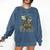 I'm Not A Bookworm I'm A Book Dragon Comfort Colors Sweatshirt Blue Jean
