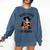 I'm Reading Halloween Witch Book Lover Comfort Colors Sweatshirt Blue Jean I'm Reading Halloween Witch Book Lover Comfort Colors Sweatshirt Blue Jean