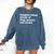 Imagine Being Afraid Of Drag Queens And Books Classic Comfort Colors Sweatshirt Blue Jean
