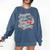 Imagine Being Afraid Of Drag Queens And Books LGBT Pride Comfort Colors Sweatshirt Blue Jean