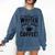 Instant Writer Just Add Coffee Author Book Writing Books Comfort Colors Sweatshirt Blue Jean