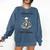 Introvert Read Spicy Books Lover Bookworm Skeleton Reading Comfort Colors Sweatshirt Blue Jean