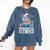 Introverted Book Club Reading Lover Cow Comfort Colors Sweatshirt Blue Jean