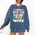 It's Book Fair Week Comfort Colors Sweatshirt Blue Jean It's Book Fair Week Comfort Colors Sweatshirt Blue Jean