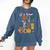 Its a Good Day To Read a Book Lovers Library Reading Women Comfort Colors Sweatshirt Blue Jean