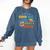 It's a Good Day To Read A Book Lovers Men Women Kids Comfort Colors Sweatshirt Blue Jean