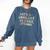 It's A Good Day To Read A Book Reading Librarian Teacher Kid Comfort Colors Sweatshirt Blue Jean