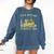 It's A Good Day To Read A Book Shirt Frog Reading Book Comfort Colors Sweatshirt Blue Jean