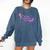 It's Too Nonfictiony Outside Bookish Comfort Colors Sweatshirt Blue Jean
