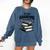 It's Not Hoarding If It's Books Book Lover Readers Comfort Colors Sweatshirt Blue Jean