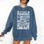 It's Not Hoarding Library Book Collecting Book Librarian Comfort Colors Sweatshirt Blue Jean