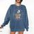 It's Not Smut It's Literature Dark Romance Smut Book Lover Comfort Colors Sweatshirt Blue Jean