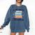 It's Not Smut It's Literature Dark Romance Smutt Book Lover Comfort Colors Sweatshirt Blue Jean