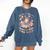 Just Girl Who Loves Anime Cats Boba And Books Bubble Tea Comfort Colors Sweatshirt Blue Jean