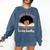 Just a Girl Who Loves Books African American Book Nerd Lover Comfort Colors Sweatshirt Blue Jean Just a Girl Who Loves Books African American Book Nerd Lover Comfort Colors Sweatshirt Blue Jean