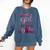 JUST A GIRL WHO LOVES BOOKS LIBRARIAN BOOK LOVERS BOOKWORM Comfort Colors Sweatshirt Blue Jean